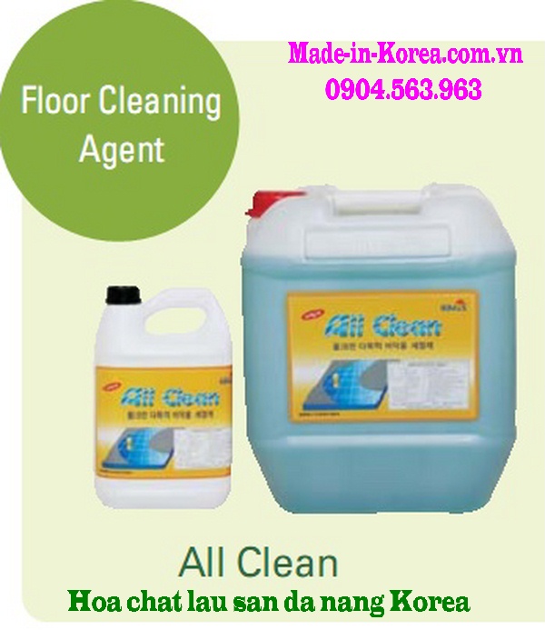 Chất vệ sinh công nghiệp ALL CLEAN
